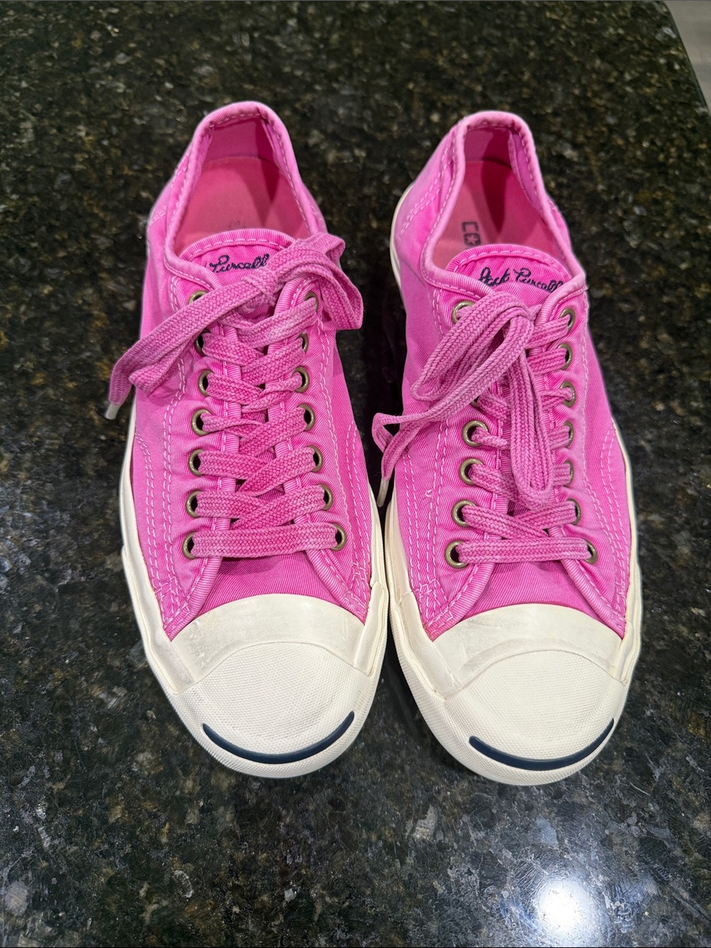 Jack Purcell low top canvas sneakers